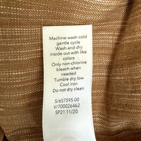 Women's Athleta Brown Cabo Textured Drawstring Elastic Waist Pull On Short sz‎ 6 - Picture 6 of 7